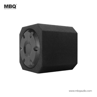 AS-BL-2001 Bazooka Car Audio Active Subwoofer Aluminum Bass Tube Sub with Ported Enclosure
