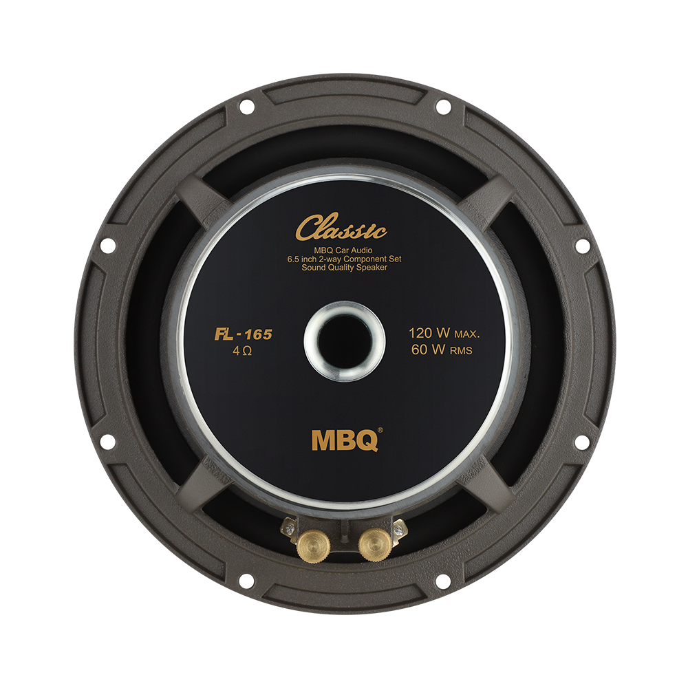 FL-165 Premium Car Audio Sound System Classic 6.5" 2 Way Component Speaker
