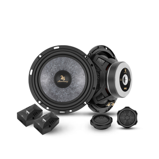 DW-BM-1651 Car Audio Sound System Upgrade 6.5" 2 Way Component Speaker