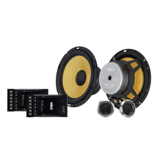 MC-165 Car Audio Sound System Upgrade 6.5" 2 Way Component Speaker